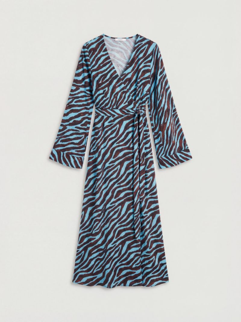 Women's Burnout Velvet Plunge Maxi Dress