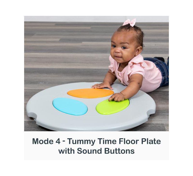 Kids Trend Smart Steps Bounce N Dance 4-in-1 Activity Center Walker - Hexagon Dots