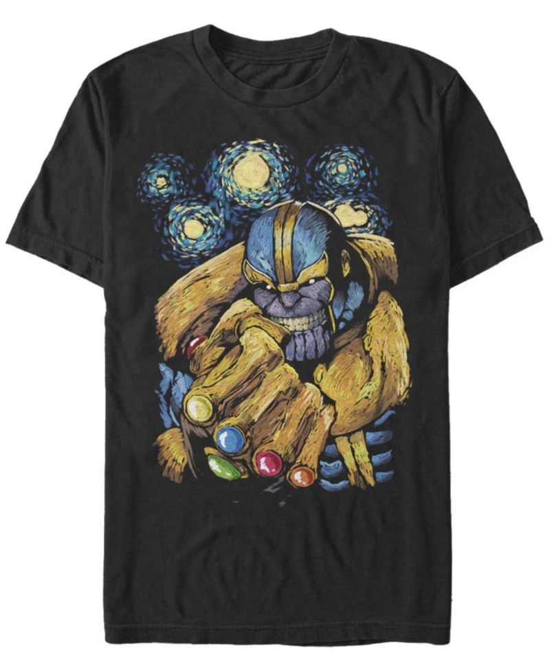 Men's Thanos Night Short Sleeve Crew T-shirt