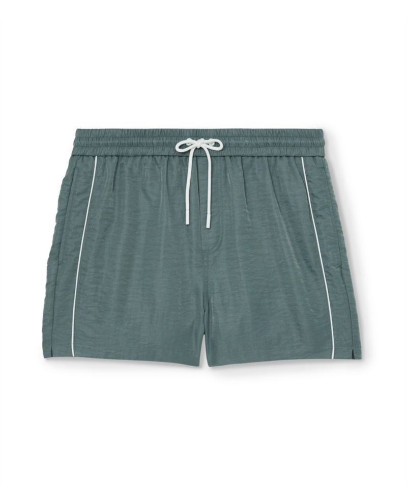 Men's Breeze Piped Detail Drawstring Swim short