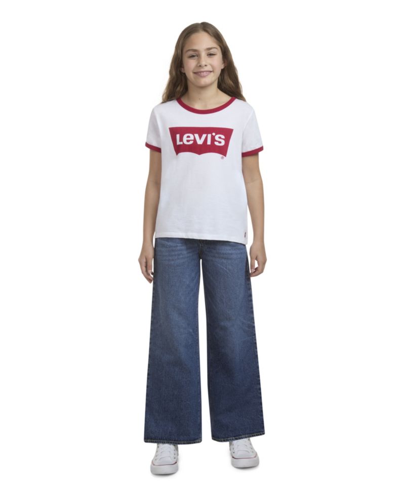 Girls' 7-16 High Rise Baggy Jeans