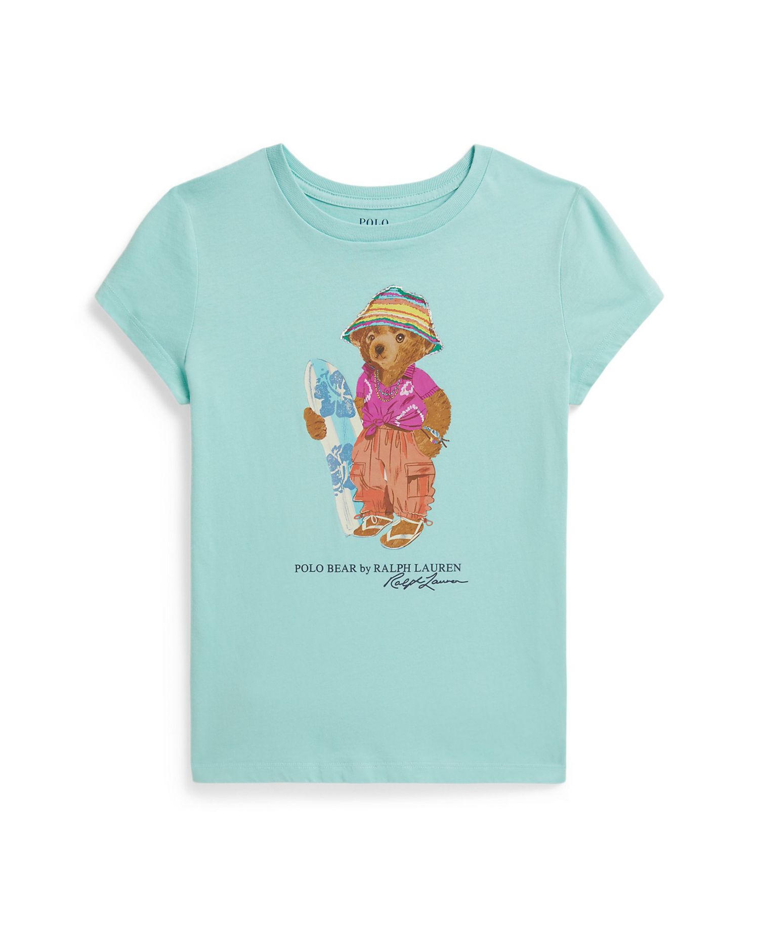 Футболка Polo Bear из хлопчатобумажного трикотажа для девочек 7-16 лет