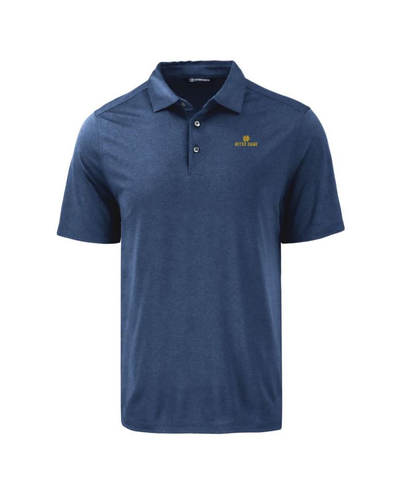 Men's Navy Notre Dame Fighting Irish Coastline Epic Comfort Eco Polo