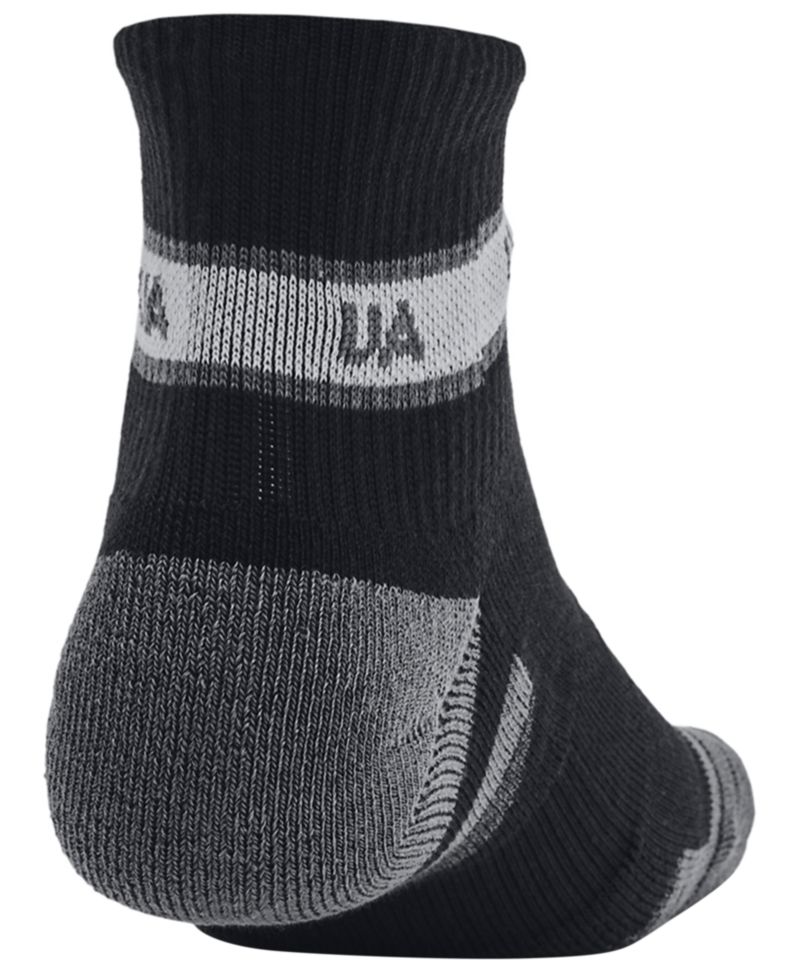 Men's UA Performance Tech Quarter Socks, 3-Pack