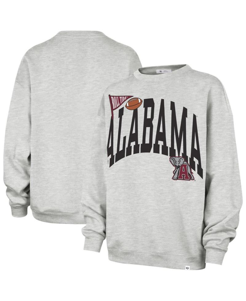 Women's Gray Alabama Crimson Tide Icon Fleece Sweatshirt