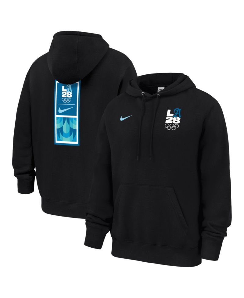 Men's Black LA28 Superbloom Club Fleece Hoodie