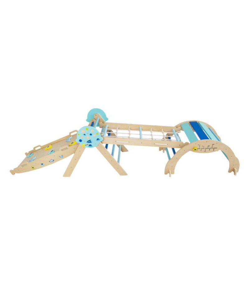 8-in-1 Unicorn Theme Foldable Climbing Set