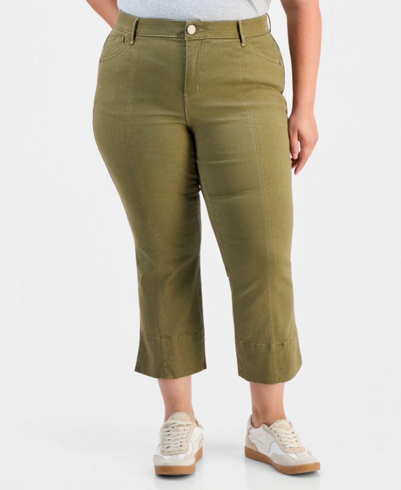 Trendy Plus Size AbSolution High-Rise Kick Flare Jeans