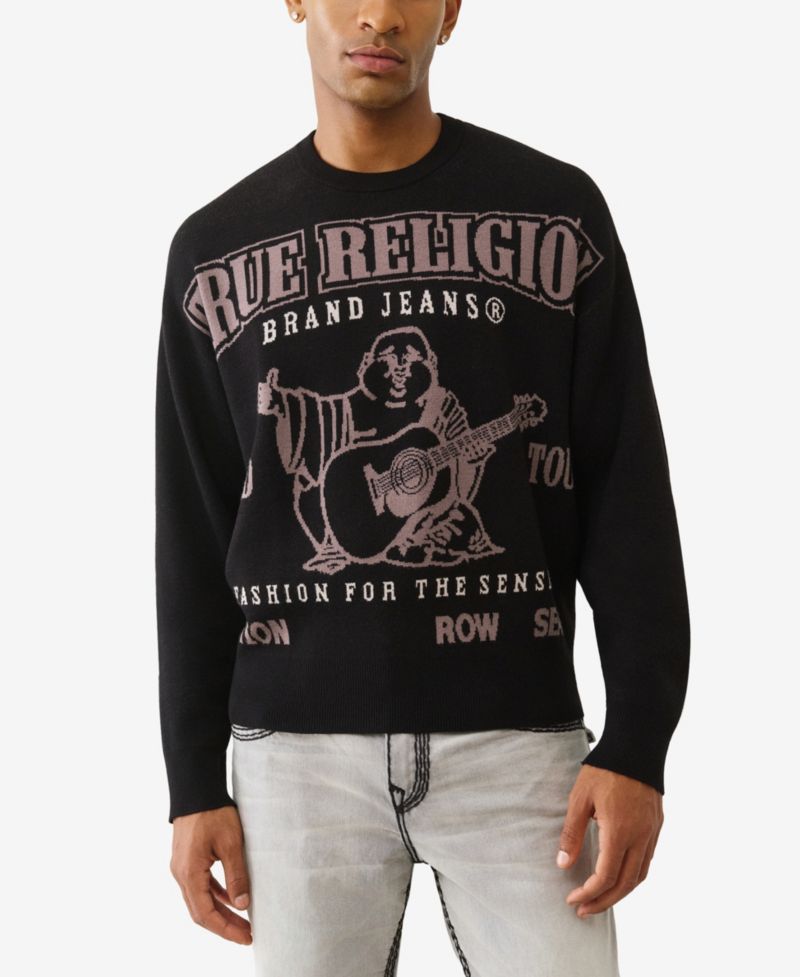 Men's Crewneck Regular-Fit Sweater