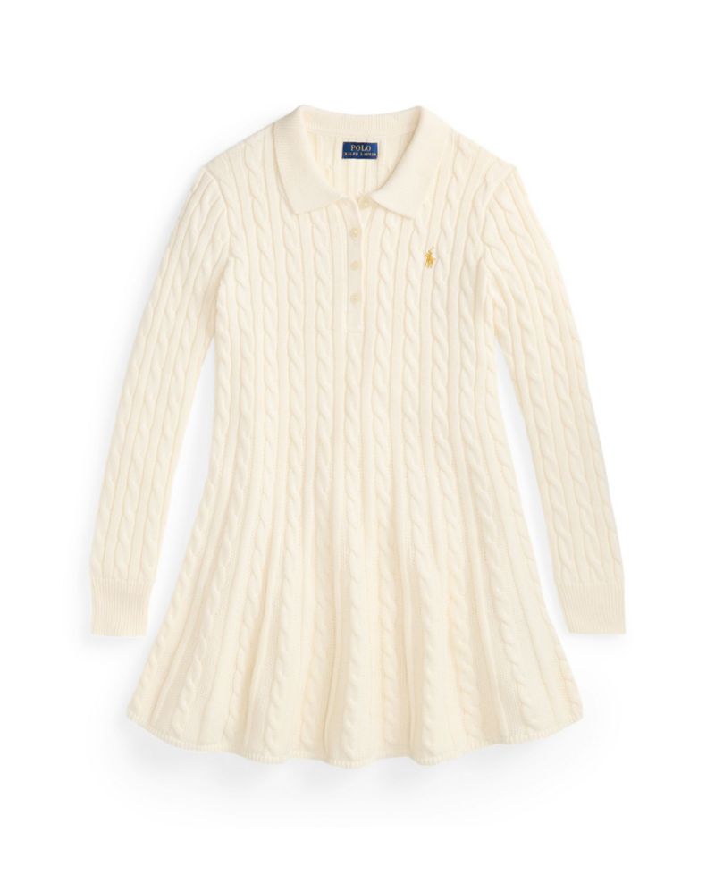 Girls' 7-16 Lunar New Year Long-Sleeve Sweater Dress