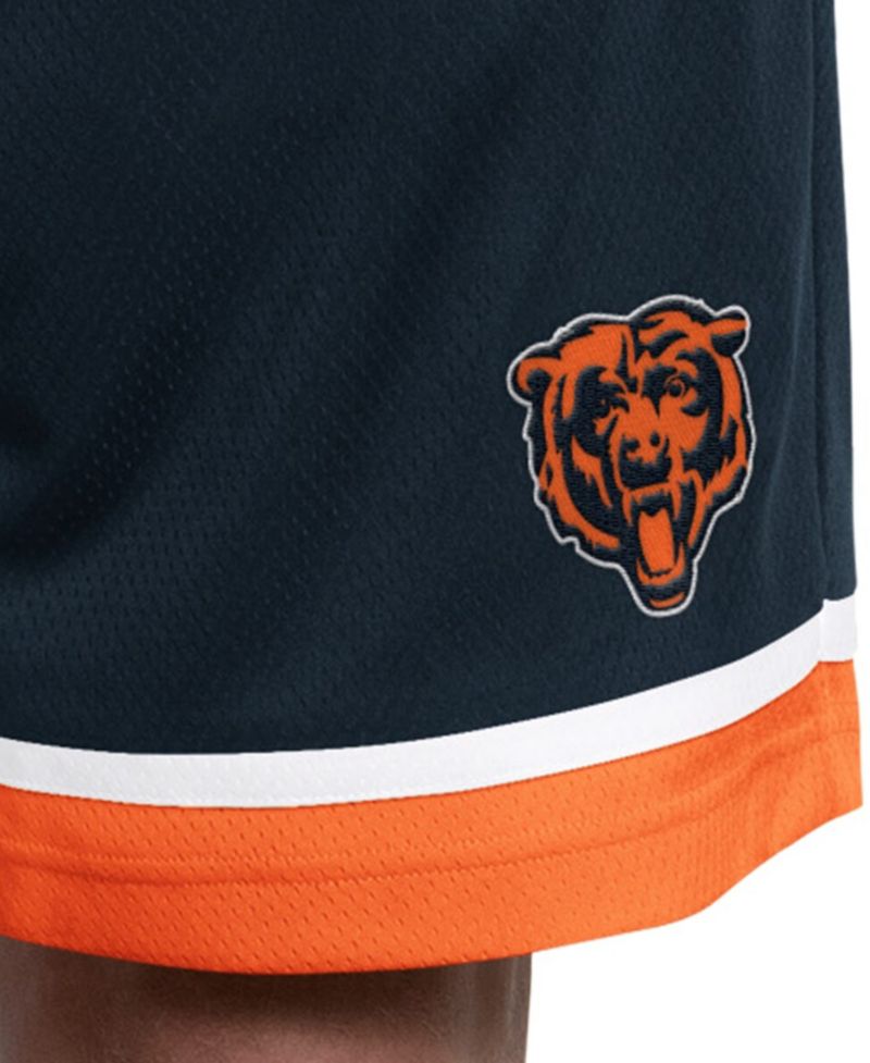 Men's Navy Chicago Bears Power Play Mesh Shorts