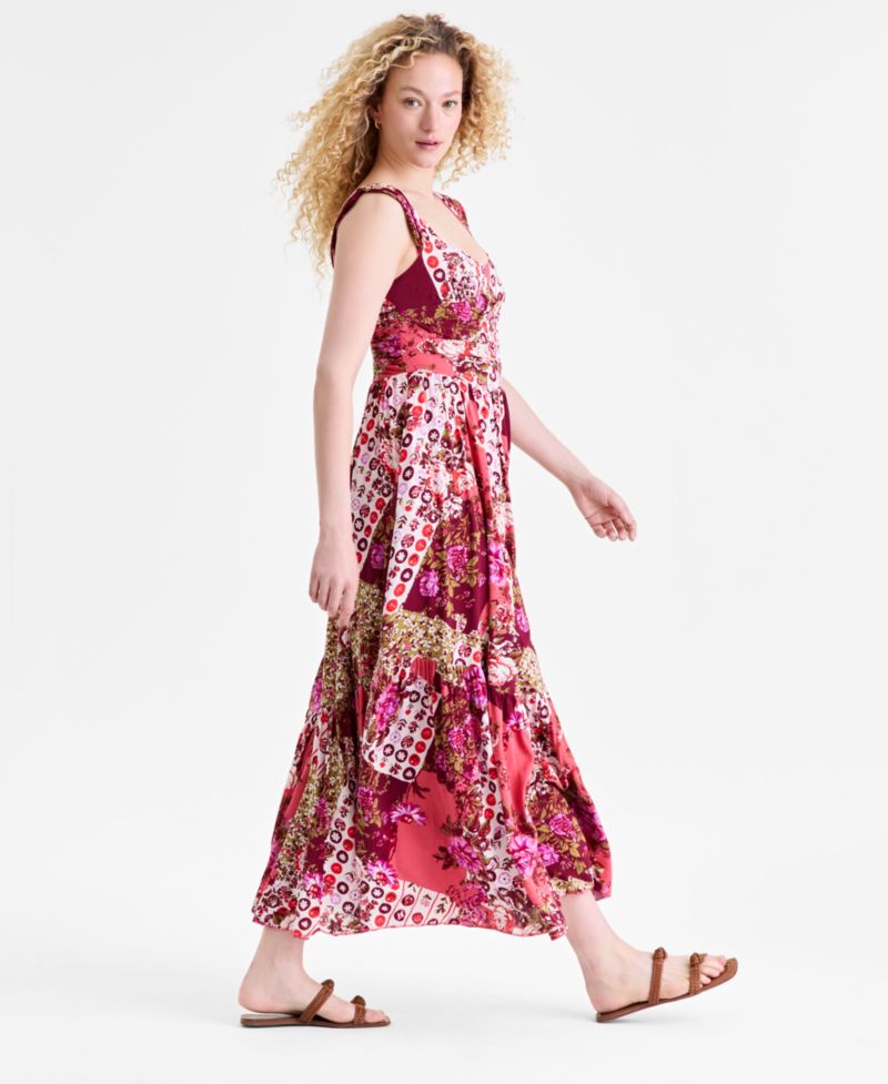 Women's Sasha Sleeveless Scoop Neck Maxi Dress