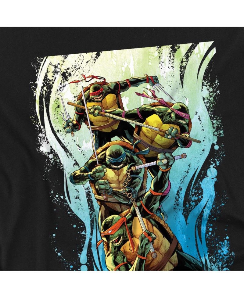 Men's TMNT Cool Rainbow Warriors T-Shirt