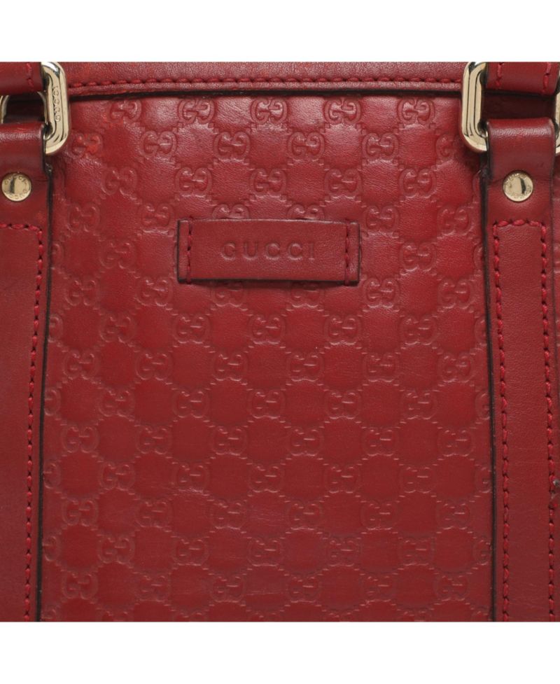 women's Mini Microguccissima Leather Dome Satchel