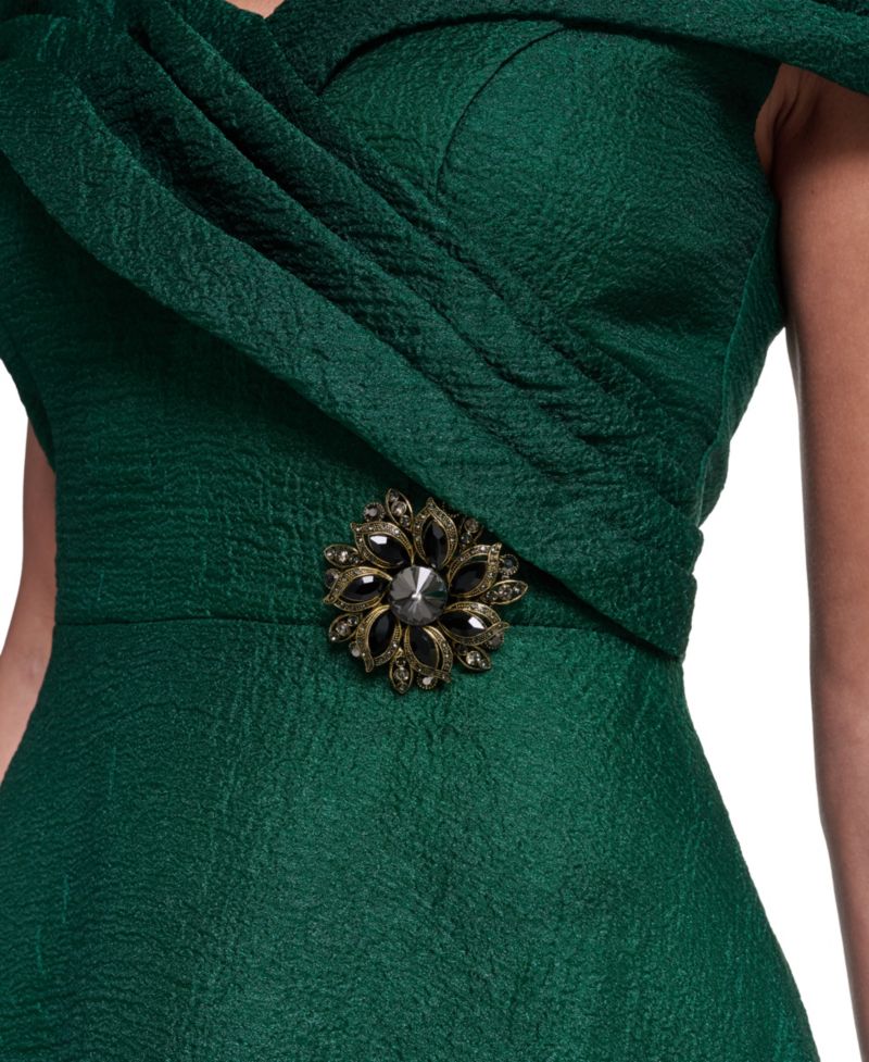 Women's Off-the-Shoulder A-Line Ballgown