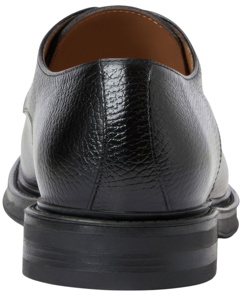 Men's Berlino Italian-Crafted Tumbled Leather Oxfords