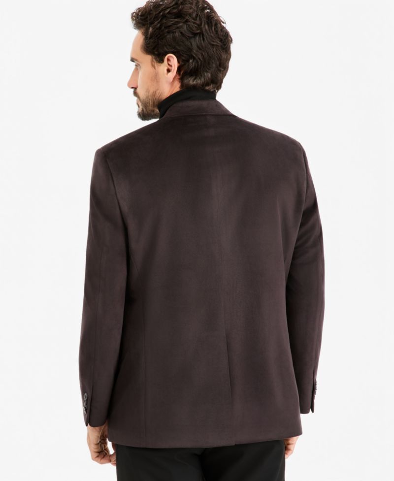 Men's Classic-Fit Velvet Sport Coat