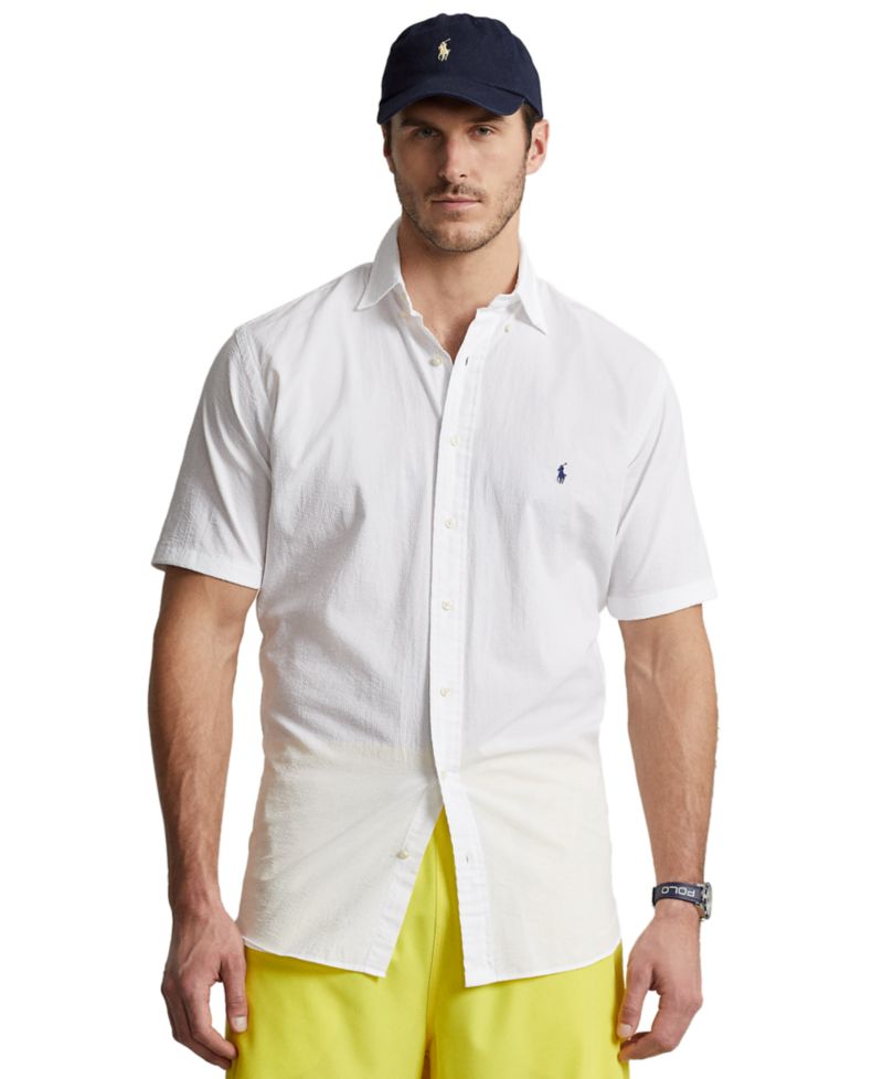 Men's Big & Tall Seersucker Shirt