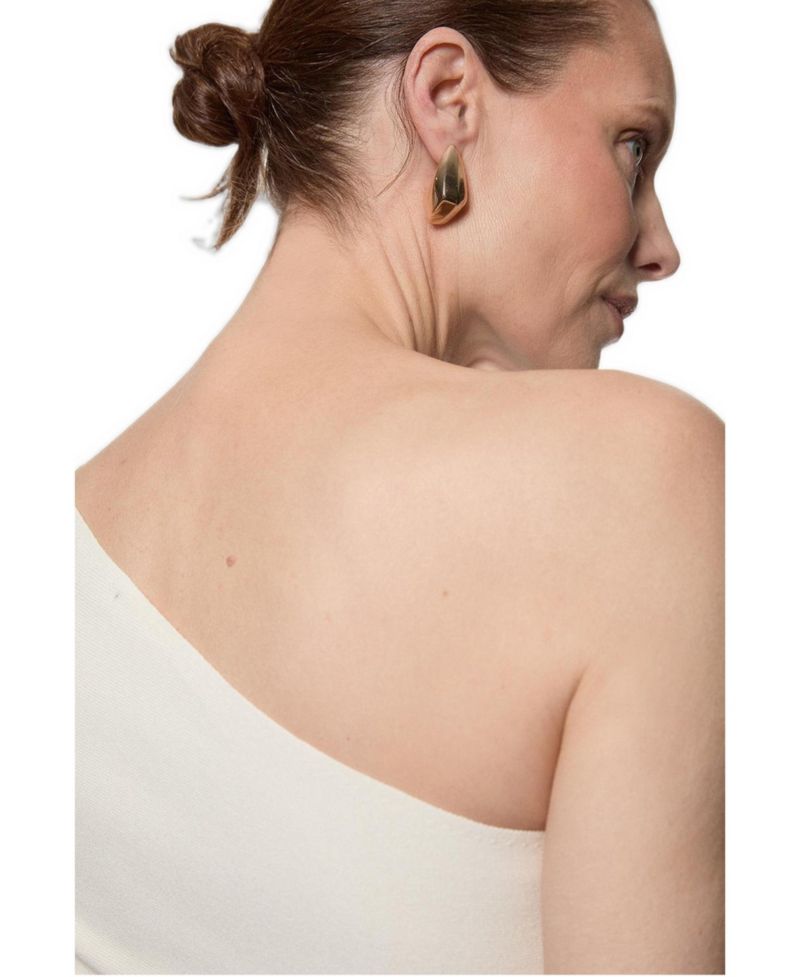 Women's Knitted One Shoulder Top