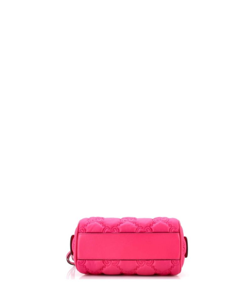 Mini Ophidia Convertible Boston Top Handle Bag GG Matelasse Leather