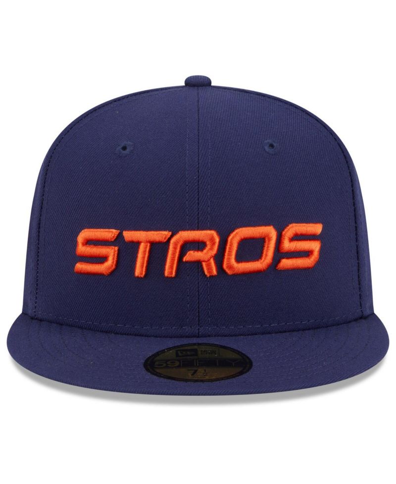 Men's Navy Houston Astros 2025 City Connect Fan Pack 59FIFTY Fitted Hat