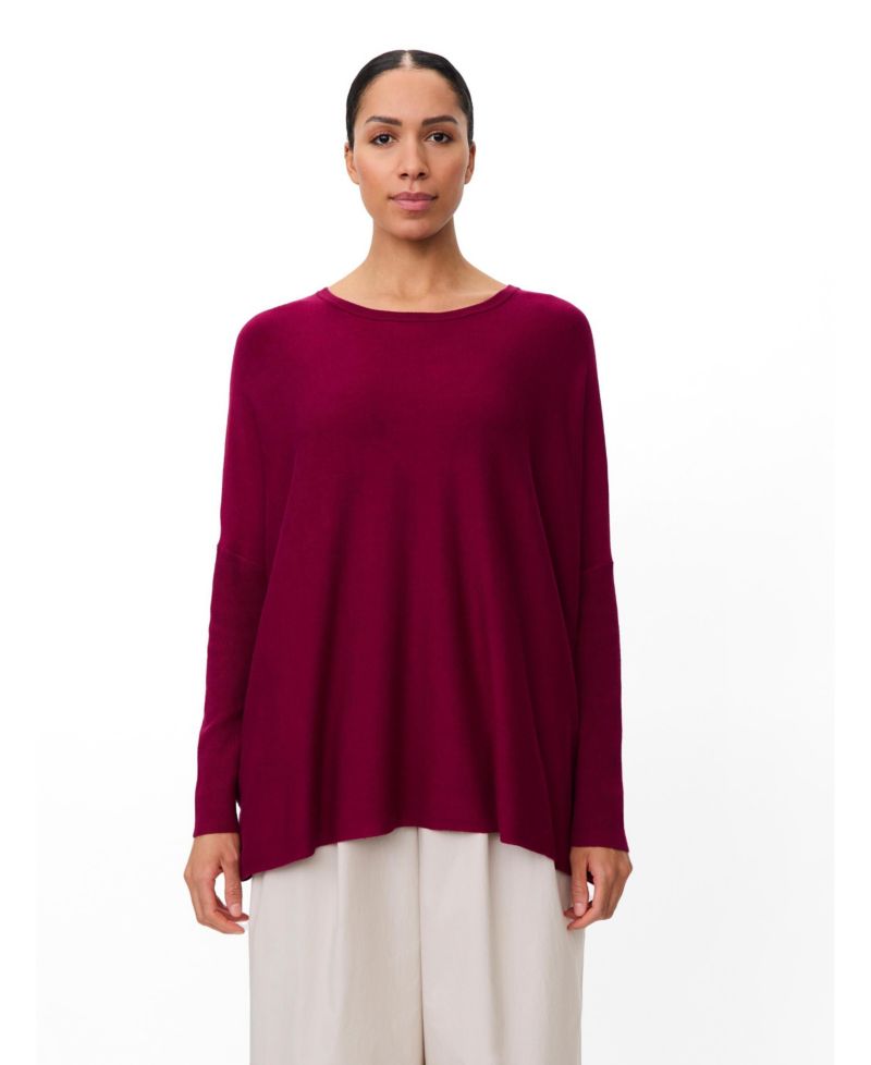 Women's Mafanasi Round Neck Oversized Top