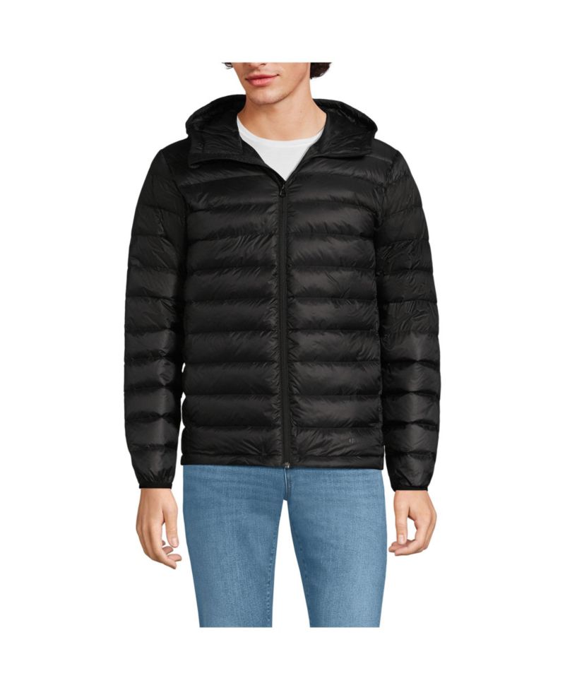Men's Hooded Wanderweight Packable Down Jacket