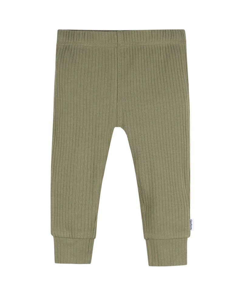 Baby Boys 2-Piece Sweatshirt and Pant Set, Green Christmas