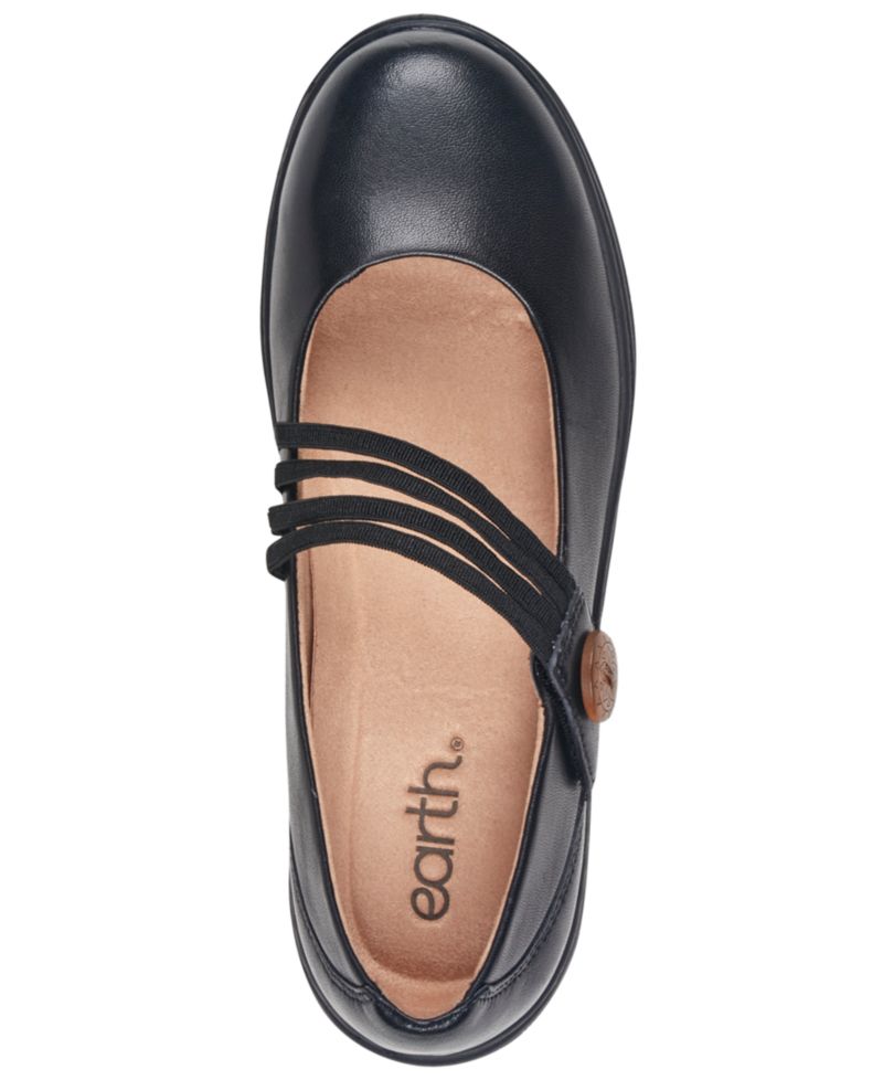 Women's Vannie Elastic Mary Jane Flats
