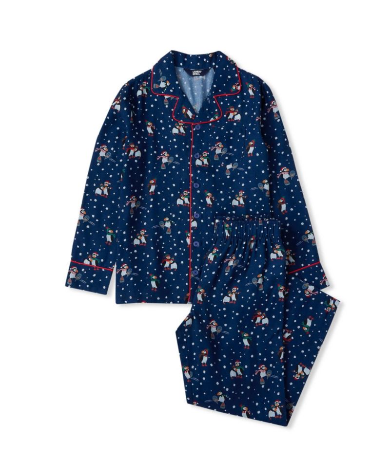 Зимний Puffins/Liberty Синий