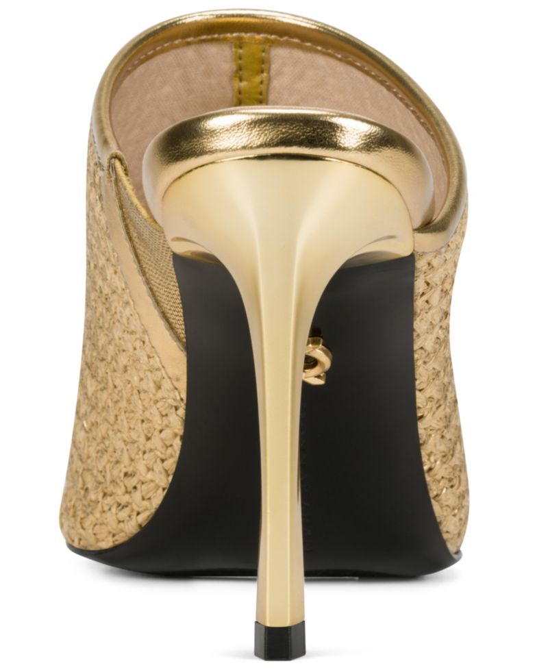 Women's Donna Mule Stiletto Dress Sandals