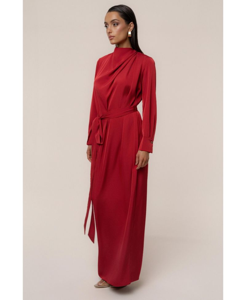 Women's Victoria Satin Maxi Dress