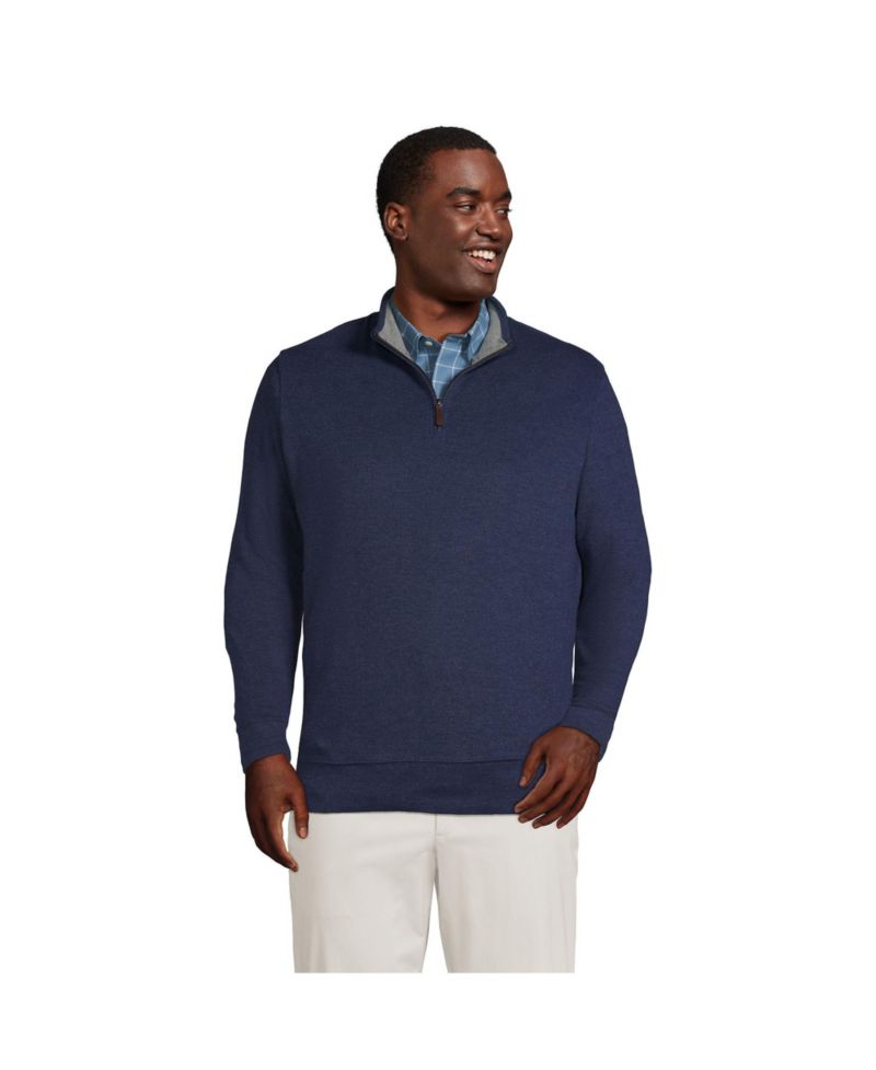 Men's Bedford Rib Quarter Zip Sweater