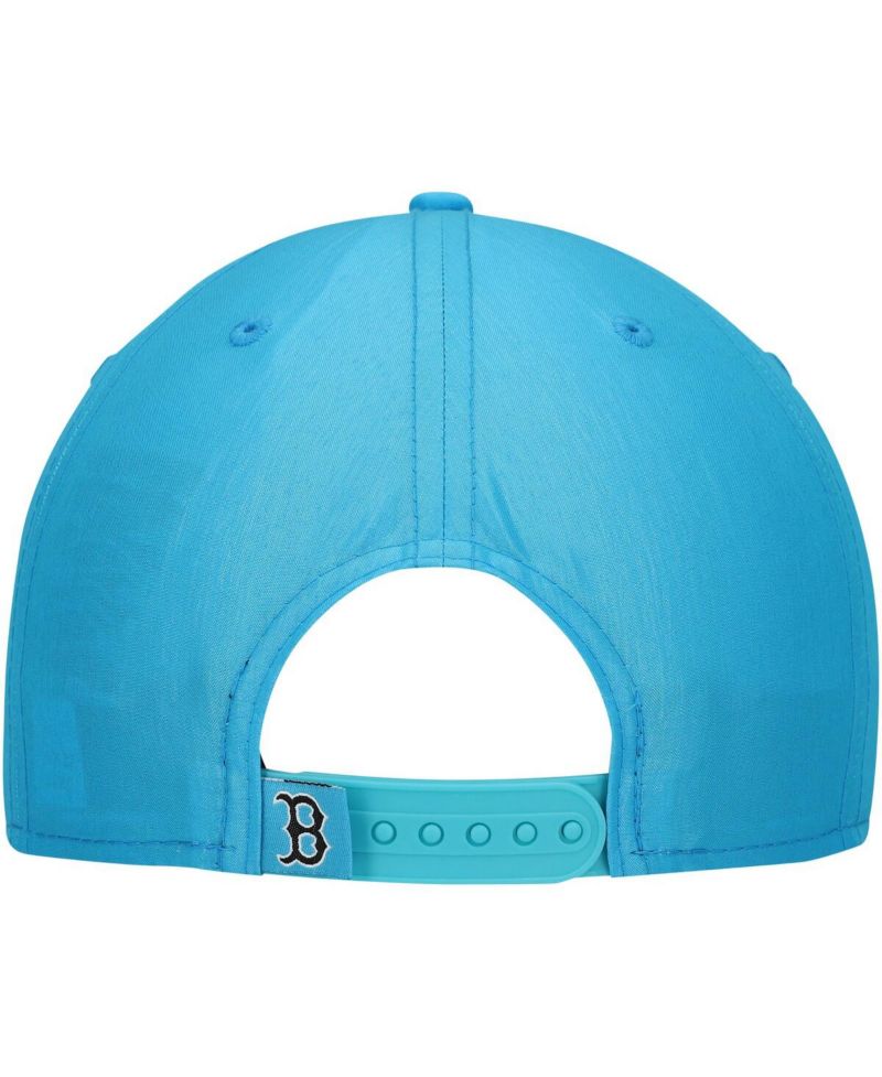 Men's Blue Boston Red Sox Neon Golfer Snapback Hat