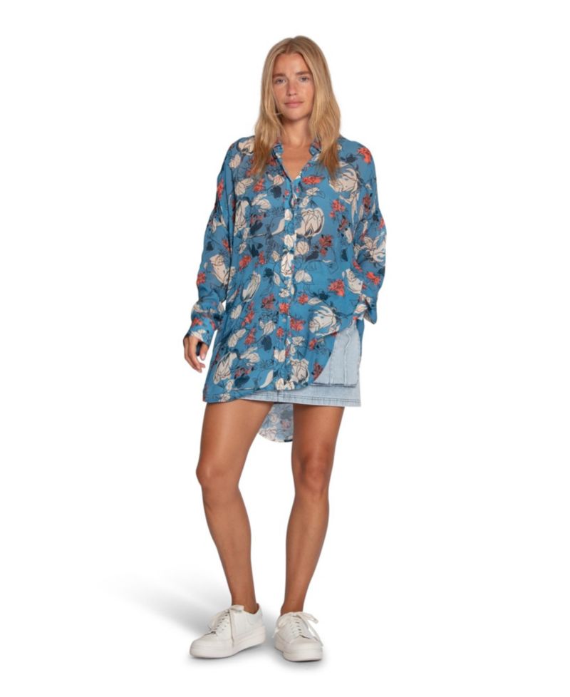 Women's Because You Move Me Oversized Shirt