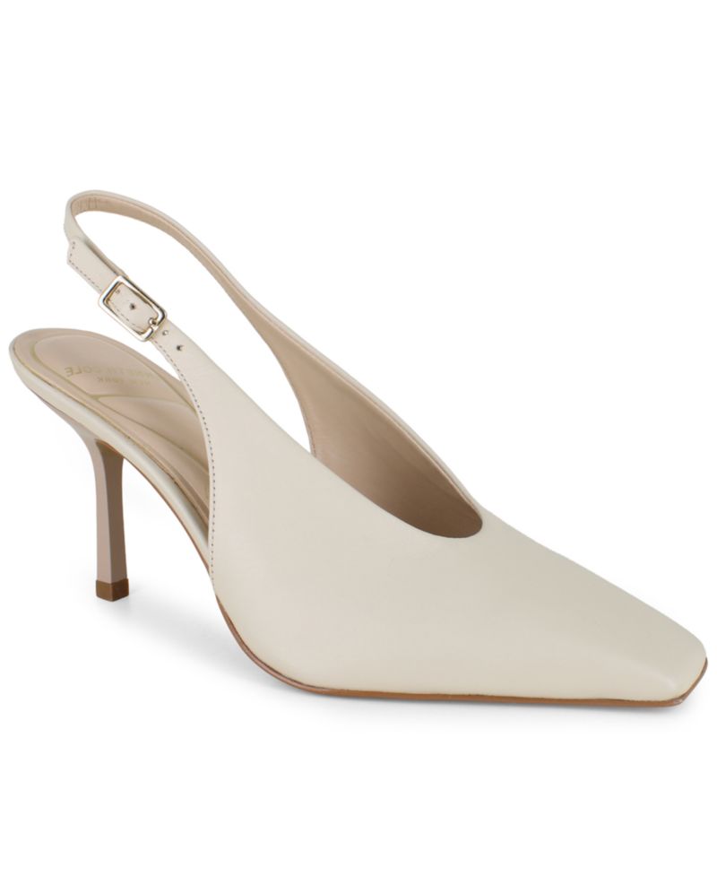 Women's Aerial Square Toe Slingback Pumps