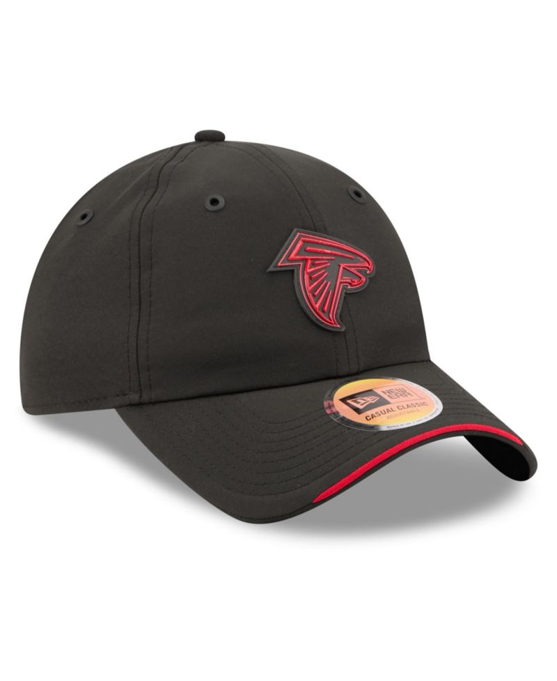 Men's Black Atlanta Falcons 2026 Sideline Casual Classic Adjustable Hat