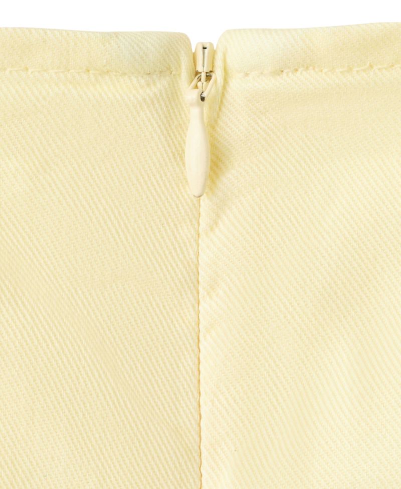 Women's Straps and Bow Detail Mini Cotton Dress
