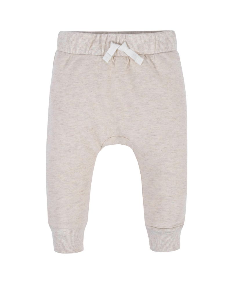 Baby Boys Green and Black Premium Joggers, 3-Pack