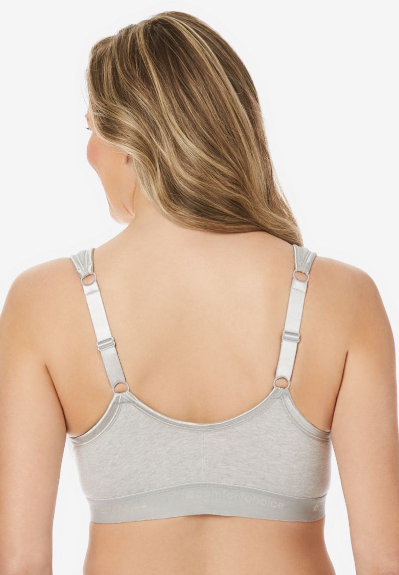 Women's Wireless Front-Close Lounge Bra