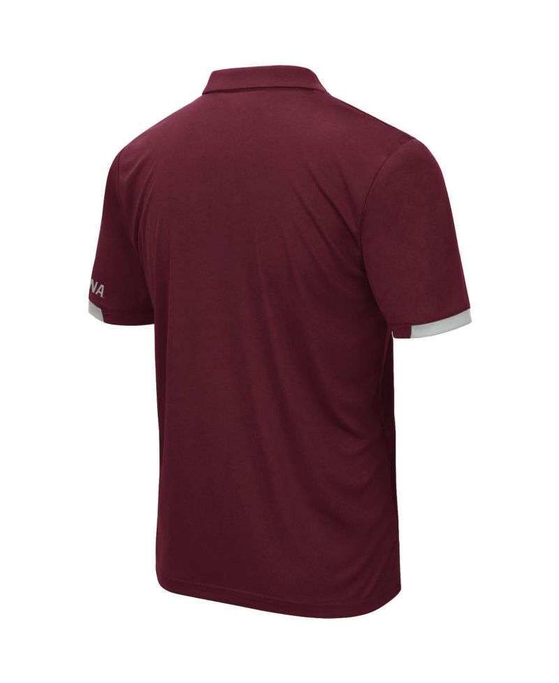 Men's Maroon Montana Grizzlies Logo Santry Polo Shirt