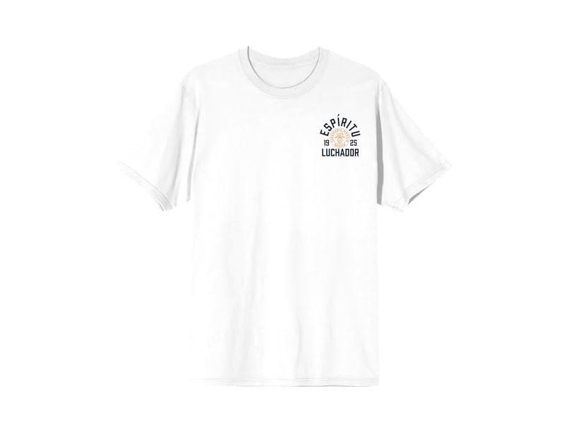 Big & Tall The Fighting Spirit Crew Neck Short Sleeve White T-shirt