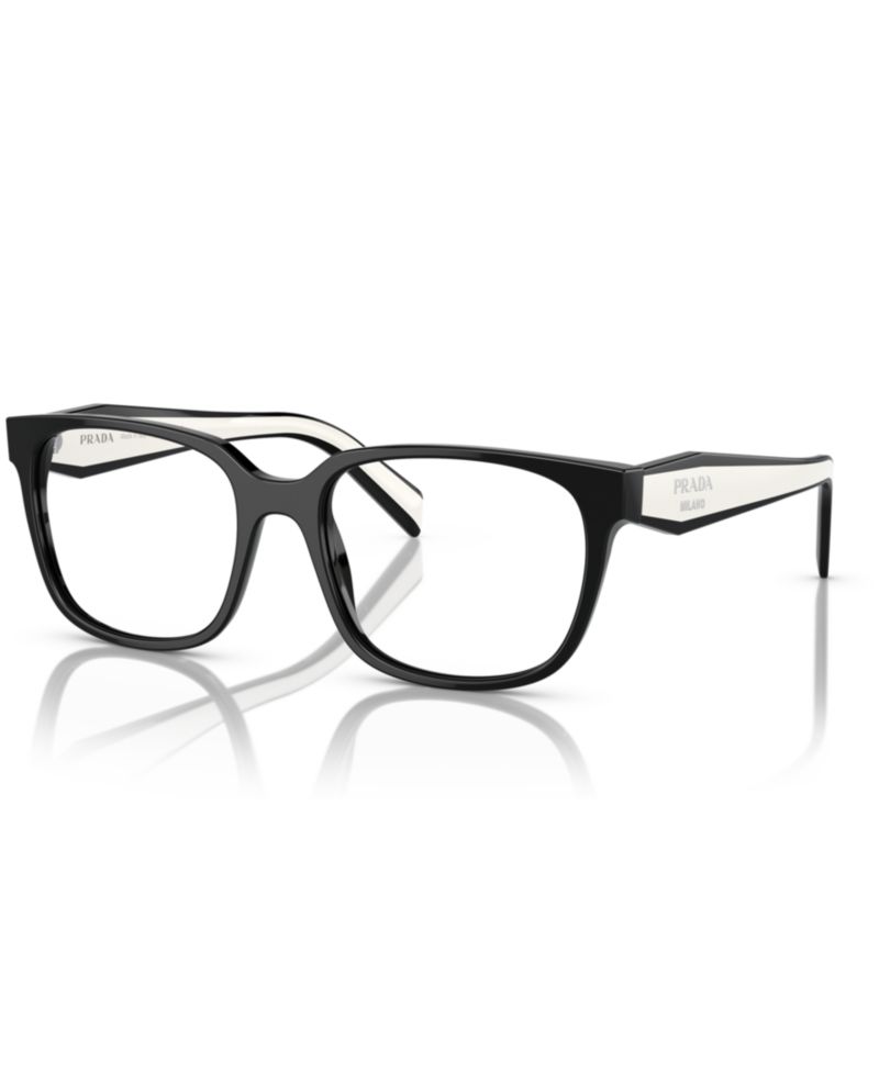 Woman Rectangle Plastic PR 17ZVF Eyeglasses