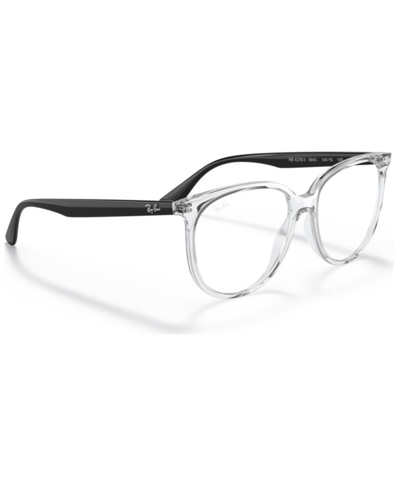 Woman Square Plastic RB4378V Optics Eyeglasses