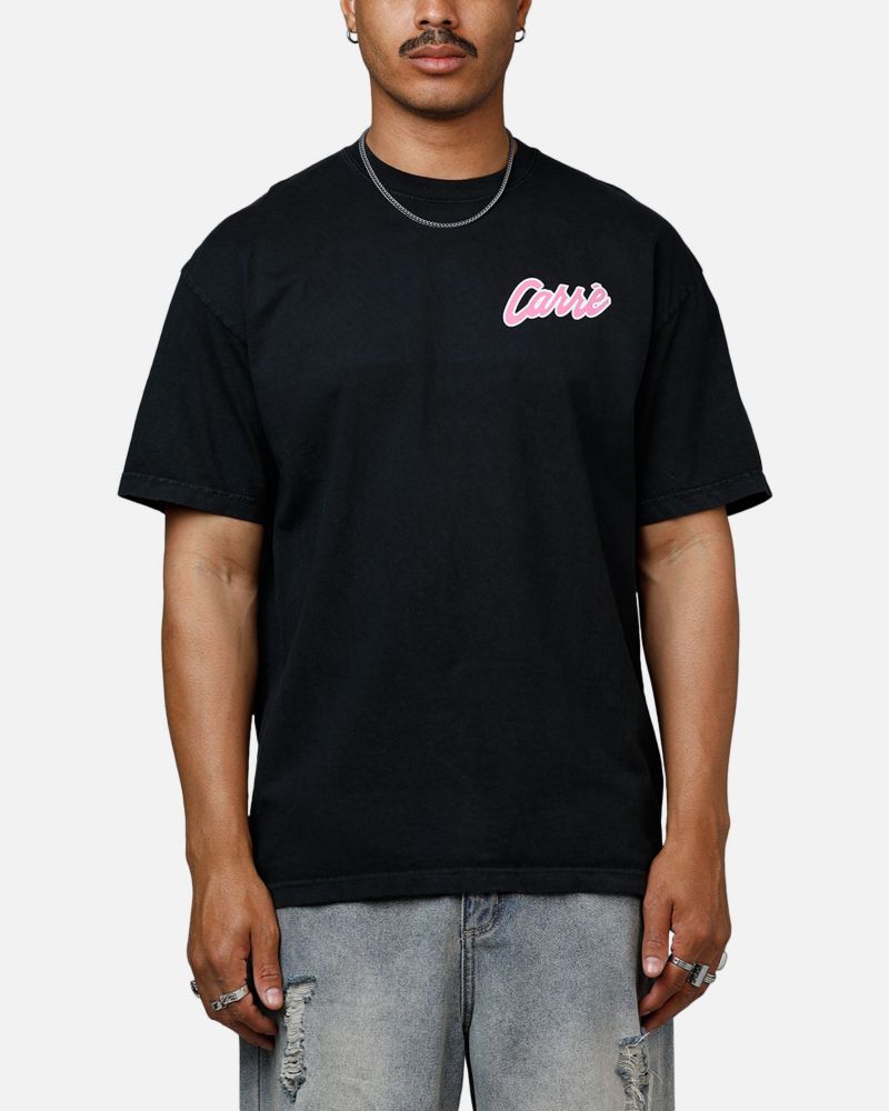 Men's Pepe Heavyweight T-Shirt - Black Acidwash S