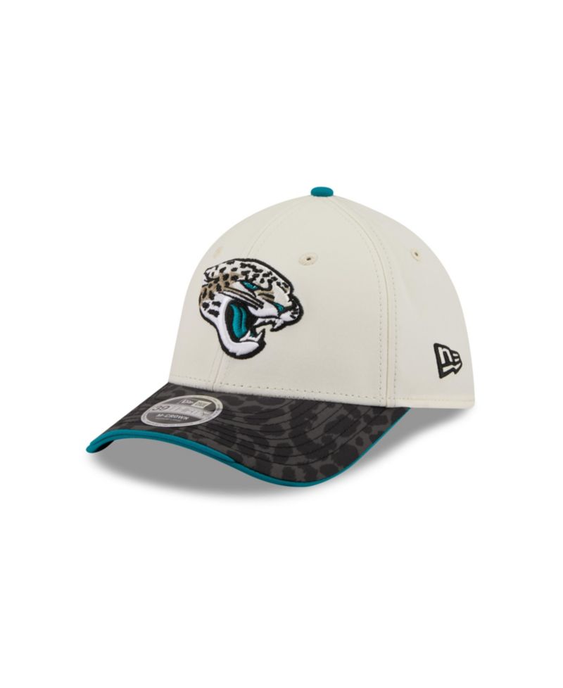 Men's Cream/Black Jacksonville Jaguars 2026 Rivalries Collection 39THIRTY Flex Hat