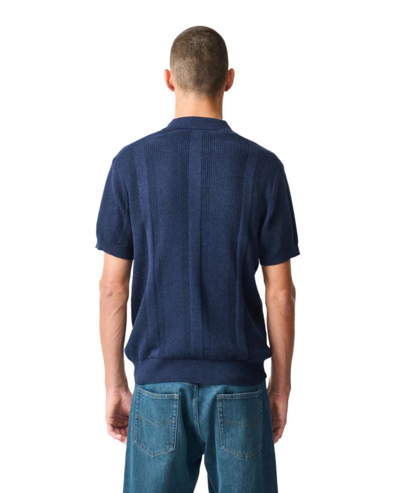 Rodd Gunn Men's Linwood Cotton Knitted Polo Shirt