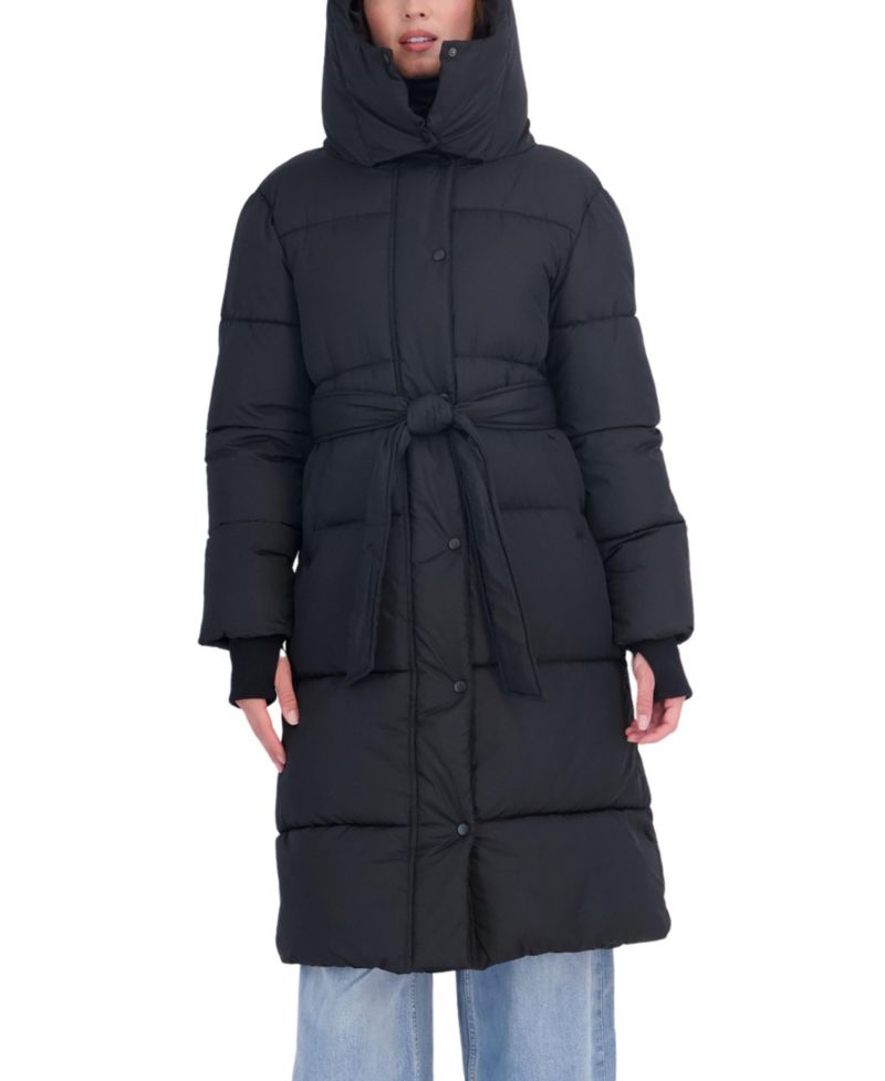 Women's Long Hooded Puffer Coat