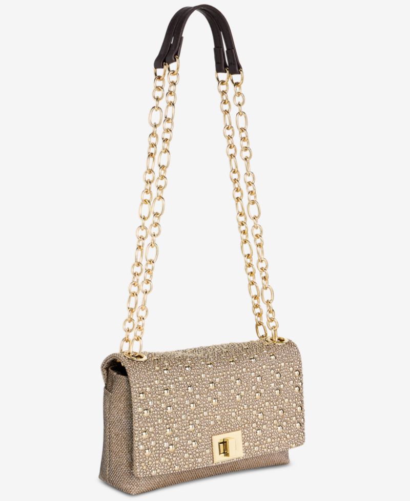 I.N.C International Concepts Mini Ajae Bloom Studded Crossbody Bag