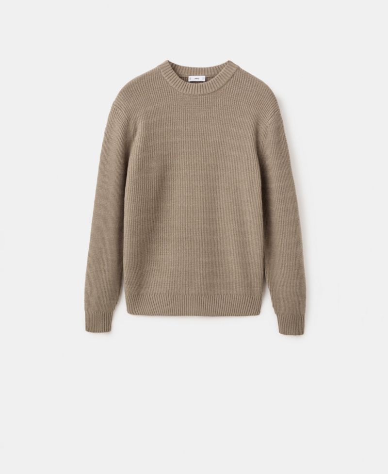 Men's Structured Knitted Sweater